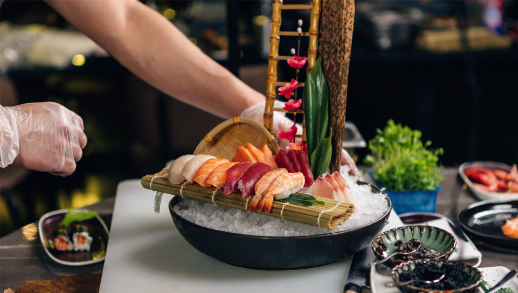 sushi città d'oro